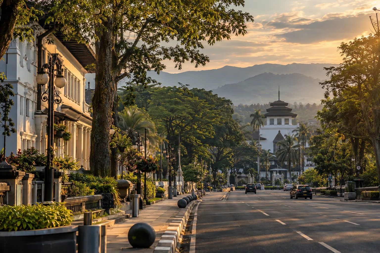 View of Bandung