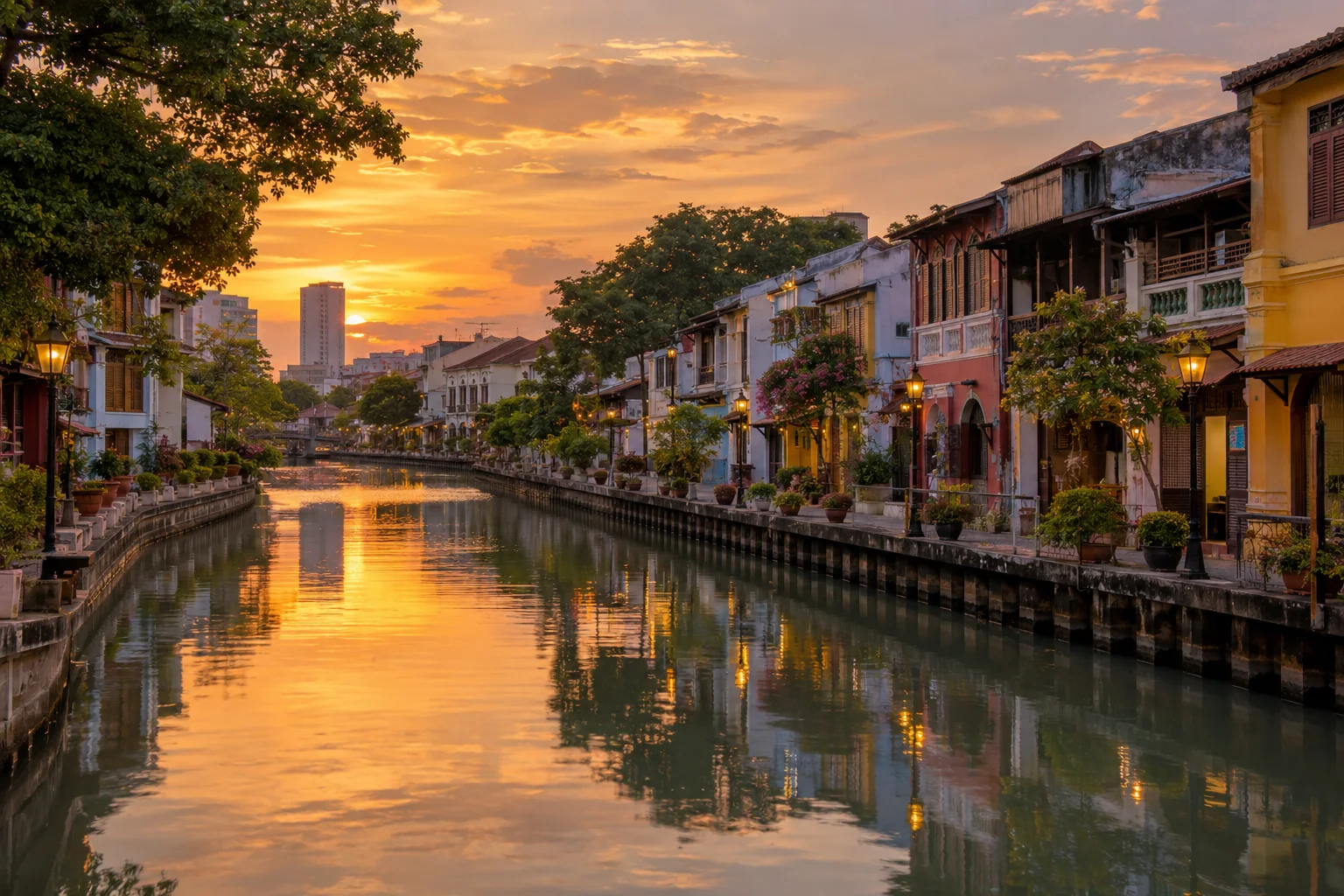 View of Melaka