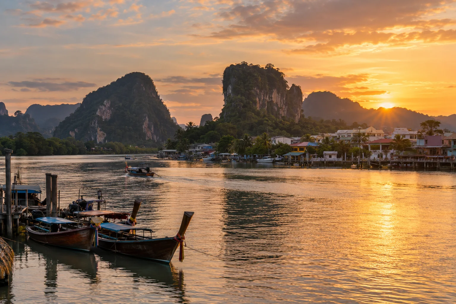 View of Krabi Town