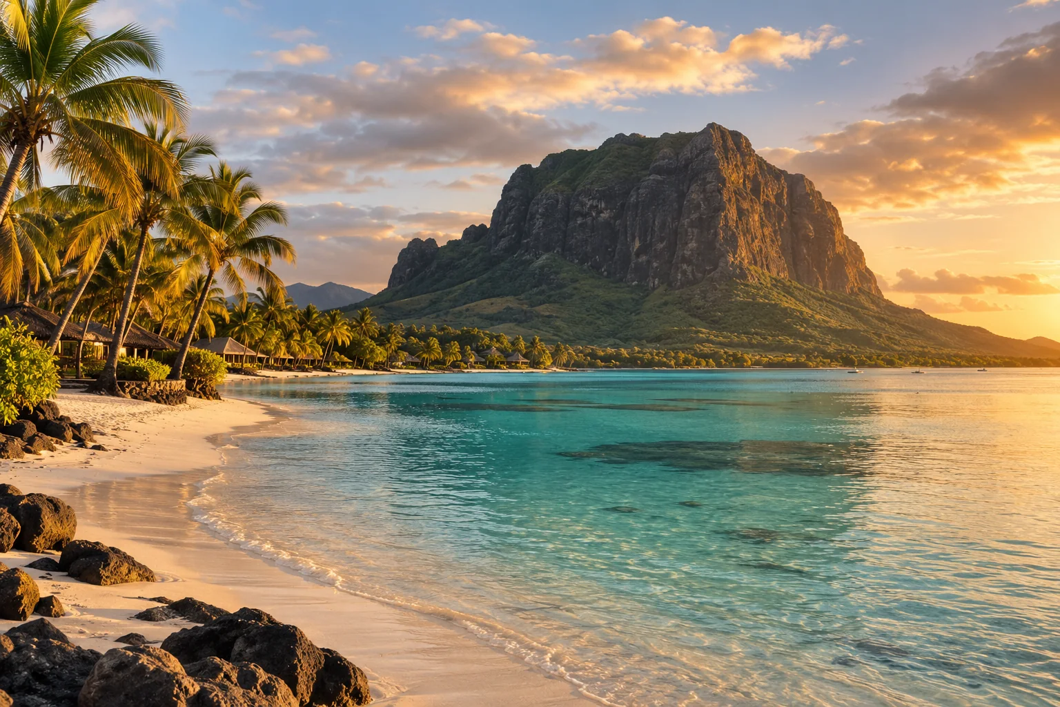 View of Mauritius