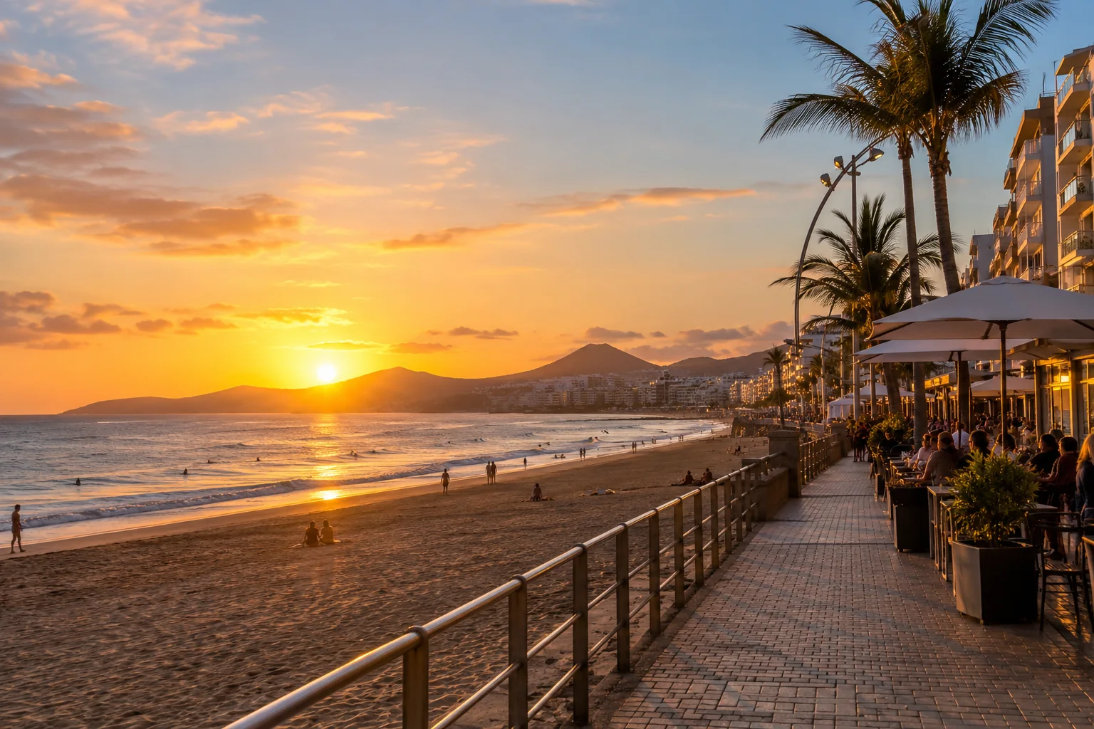 View of Las Canteras