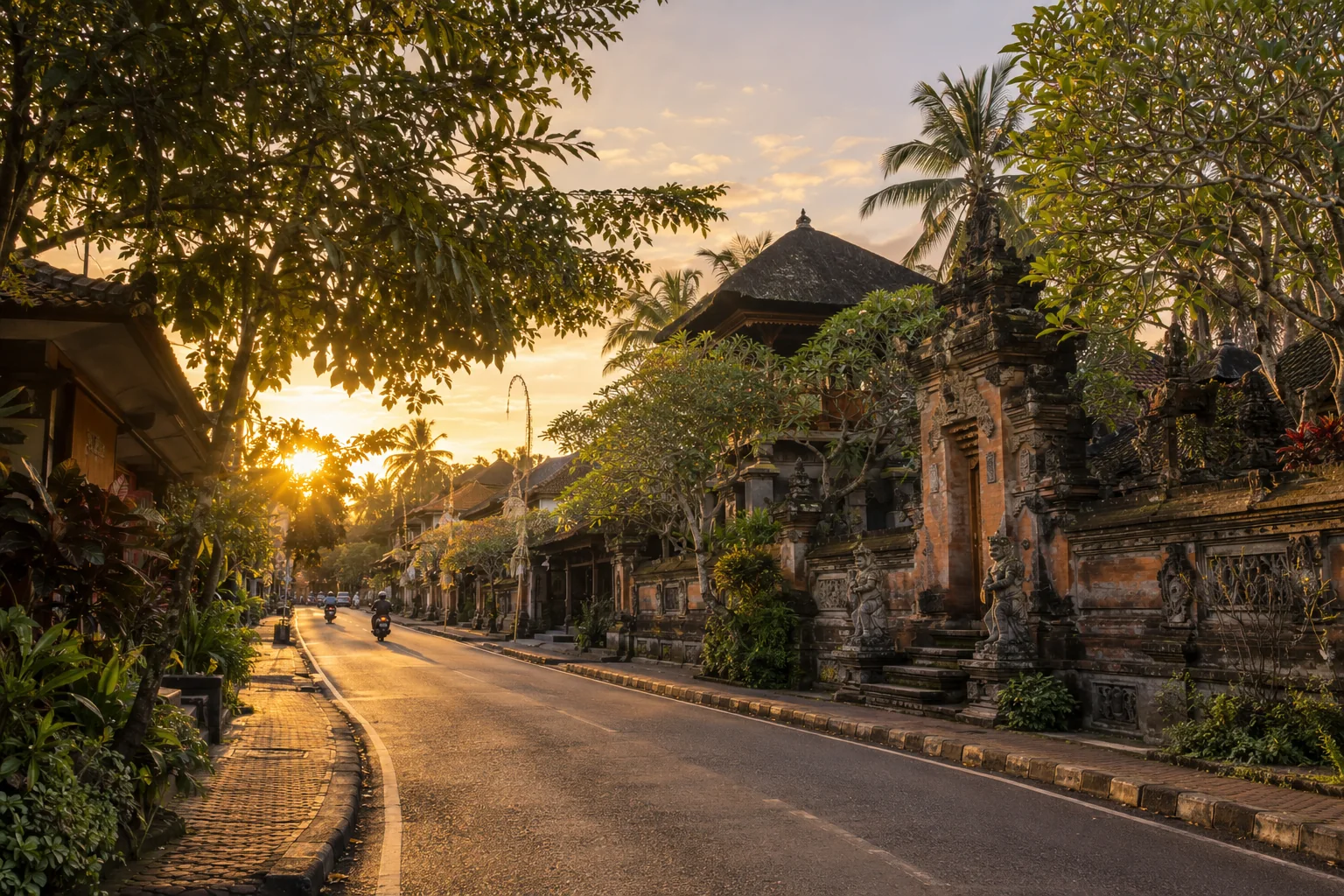View of Central Ubud
